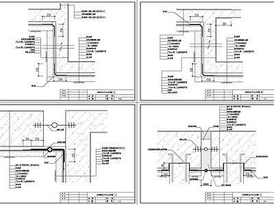 建筑节点大样图 建筑通用节点