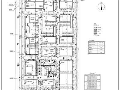 现代风格新兴产业园区厂房设计施工图 工业建筑