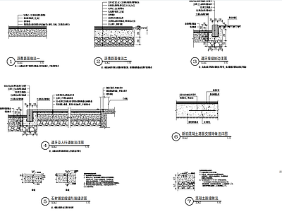 地面做法详图 施工图