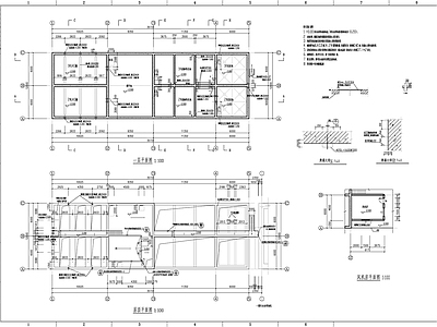 污水处理站建筑 施工图