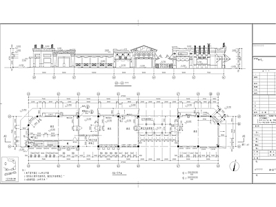 北京欢乐谷希腊小镇建筑外观及装饰设计 施工图