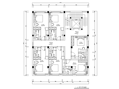 自建房公寓平面图