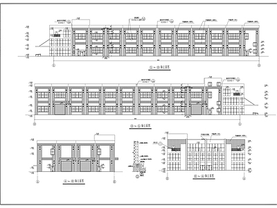 厂房建筑 施工图 工业建筑