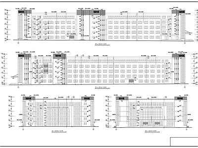 大型厂房建筑 施工图 工业建筑