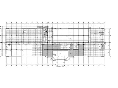 二层丙类厂房建筑 施工图 工业建筑