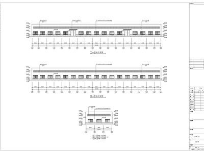 20米全钢结构厂房建筑 施工图 工业建筑