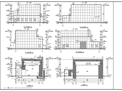 CT厂房建施 施工图 工业建筑