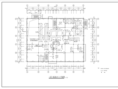 十层厂车间楼建筑  施工图 工业建筑