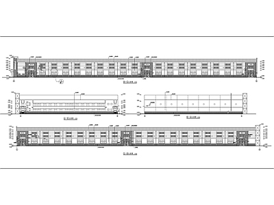 158M厂房建筑 施工图 工业建筑