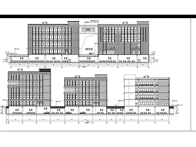 先进制造产业园5 10 楼 建筑 施工图 工业建筑