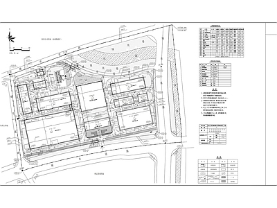 制药厂厂房项目建筑 施工图 工业建筑