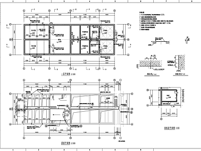 某碳酸饮料公司废水处理池建筑 施工图