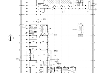 中学报告厅建筑 施工图