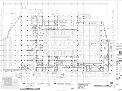 体育馆设计圈套图纸