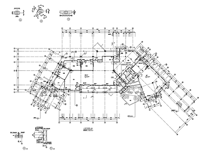 知名企业会所建筑 施工图 娱乐会所