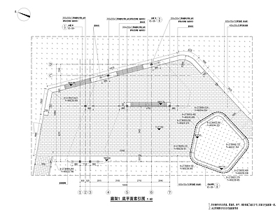 现代廊架详图 施工图