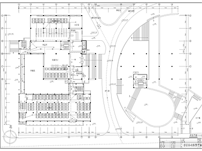 大学图书馆消防电气 施工图 建筑电气