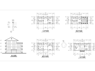 某南方别墅建筑 施工图