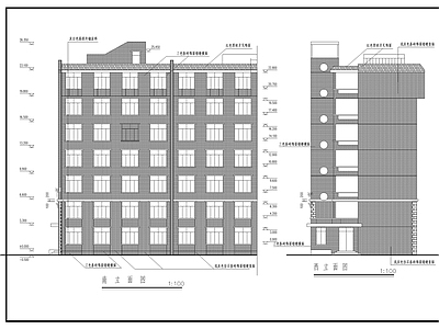 大学学生宿舍建筑 施工图