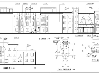 经典幼儿园建筑 施工图