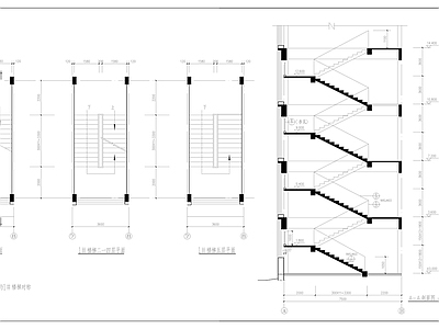 辽宁某中学教学楼建筑 施工图