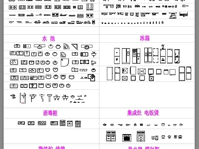 厨房家具图库