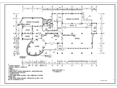 高中图书馆建筑 施工图