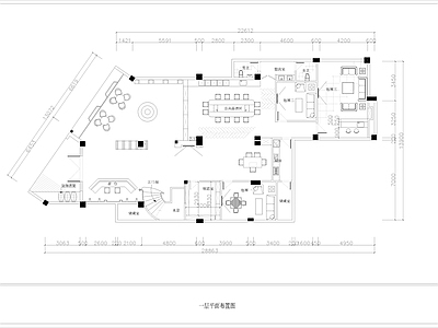 620㎡酒吧会所 施工图