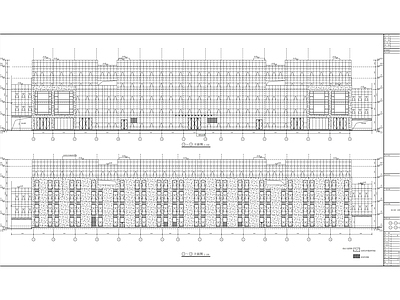 现代幕墙式多层商业建筑 施工图