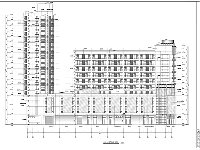 商业综合体建筑 施工图