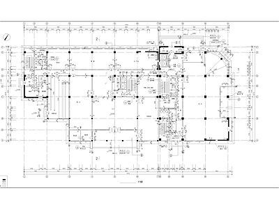 高层办公楼平立剖面图 施工图