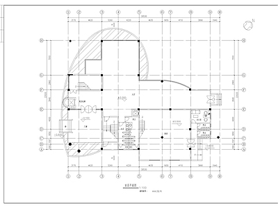 餐厅建筑图纸 施工图