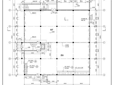 食堂建筑 施工图