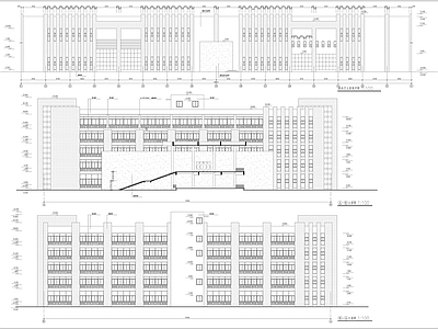 银行办公楼建筑 施工图