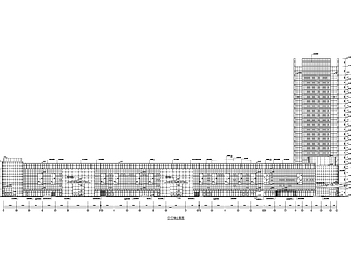 24层大型商业综合体建 施工图