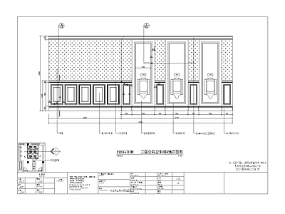 酒店卫生间空间 施工图