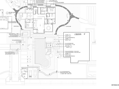 别墅庭院民宿景观园 施工图