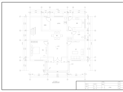 13mX12m农村自盖房 平面图 图纸 施工图 自建房