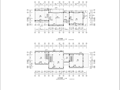 中式商业建筑 施工图