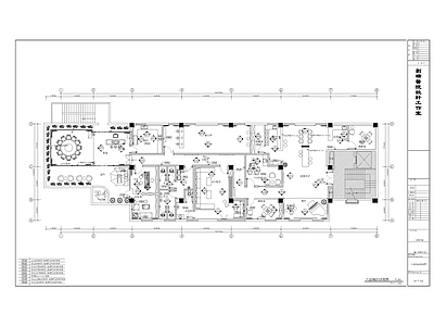 家庭医院会所全套图纸含水 施工图