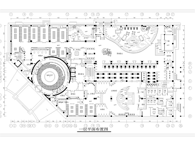 16800㎡休闲会所洗浴中心 施工图