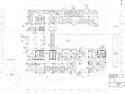 现代3万平妇保医院室内 施工图