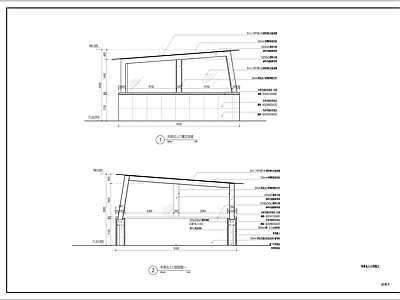 车库入口详图 施工图 建筑通用节点