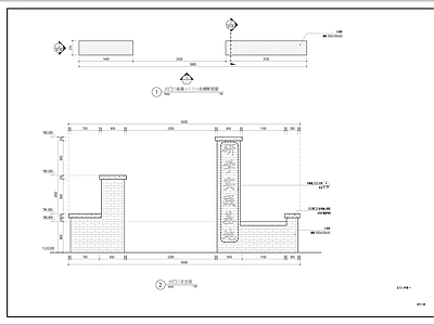 大门详图 施工图 通用节点