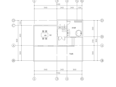 现代简约别墅 施工图