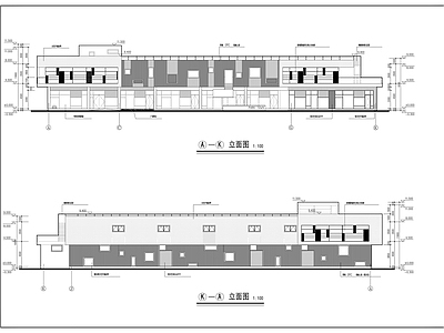 小区商店建筑 施工图