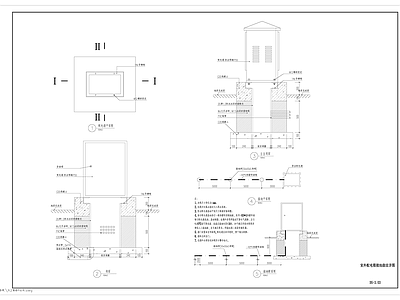 室外配电箱接地做法 施工图