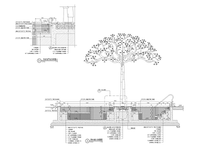 现代室外会所泳池热水池详图 施工图