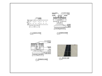 排水沟详图 施工图