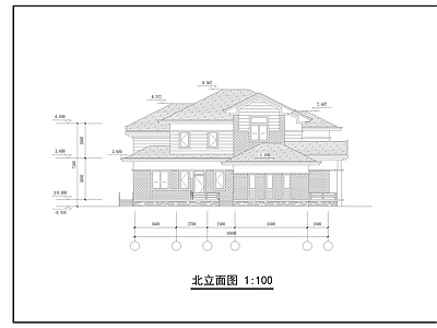 别墅建筑 施工图